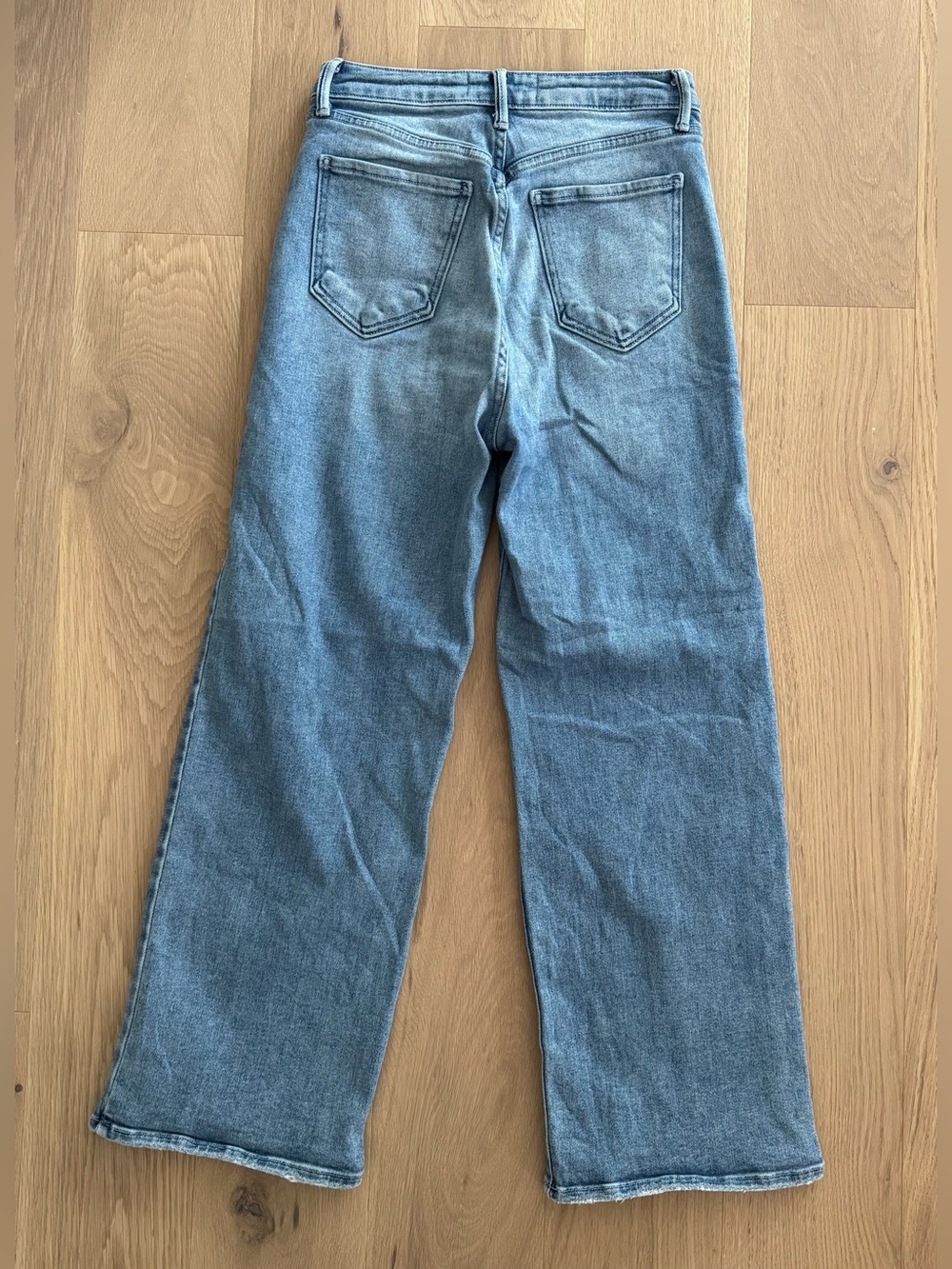 Just Black Denim The Patch Pocket Wide Leg Jeans - Size 28 - Picture 4 of 7